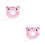 2Pièces Collier Récupération Chat Rose Ajustable 6