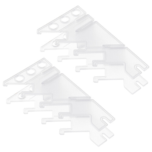 10Stk Transparentes Display Für Finger Skateboards Mit Mehrfachfächern 1