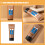 2Pièces Bronzante Liquide Multi Couleur Tenue Résistante Eau 7