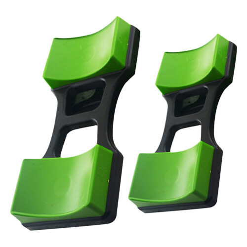 4Pièces Support Haltères Vert Double Niveau Pour Gym Maison 1