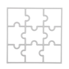 Pochoir Découpe Puzzle Métal Haute Pour Scrapbooking