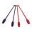 4Pièces Bâtons Gymnastique Pro Portable Couleurs Dynamiques 10