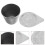 5Pièces De Fusion En Nickel Gris Pour Expériences Chimiques 11