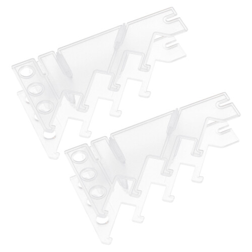 10Stk Transparentes Display Für Finger Skateboards Mit Mehrfachfächern 2