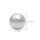 2Pièces Sphères Acier Inoxydable Décoratives Argent Jardin 1