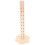 4Ensembles Support Sucettes Bois Ivoire Trou Pour Maison 2