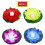 2Pièces LED Lotus Flottant Décoratif Couleurs Assorties 3