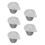 5Pièces De Fusion En Nickel Gris Pour Expériences Chimiques 6