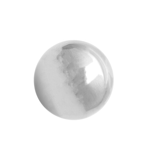 2Pièces Sphères Acier Inoxydable Décoratives Argent Jardin 2