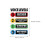 2Ensembles Affiches Niveau Classe Polyvalentes Couleurs Vives 3