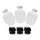 6Ensembles Bouteilles De Rangement ABS Pe Couleur Assortie Pour Perles 3