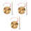 3Ensembles Ensemble Mini Gong Tambourine Percussion Pour Enfants 7