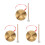 3Ensembles Ensemble Mini Gong Tambourine Percussion Pour Enfants 2