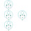 4Ensembles Ensemble Collier Bracelet Enfant Résine Brillant 9