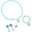 4Ensembles Ensemble Collier Bracelet Enfant Résine Brillant 2