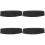 4Pcs Formal Black Cummerbund Men Adjustable Corset Waistband 7