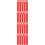 20Pcs Durable Red Rubber Cue Holders for Pool Cue Wall Hanging Display 10