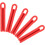 20Pcs Durable Red Rubber Cue Holders for Pool Cue Wall Hanging Display 3