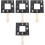 4Pcs Handheld Wood Nature Exploration Finder Guide Frame for Children 5