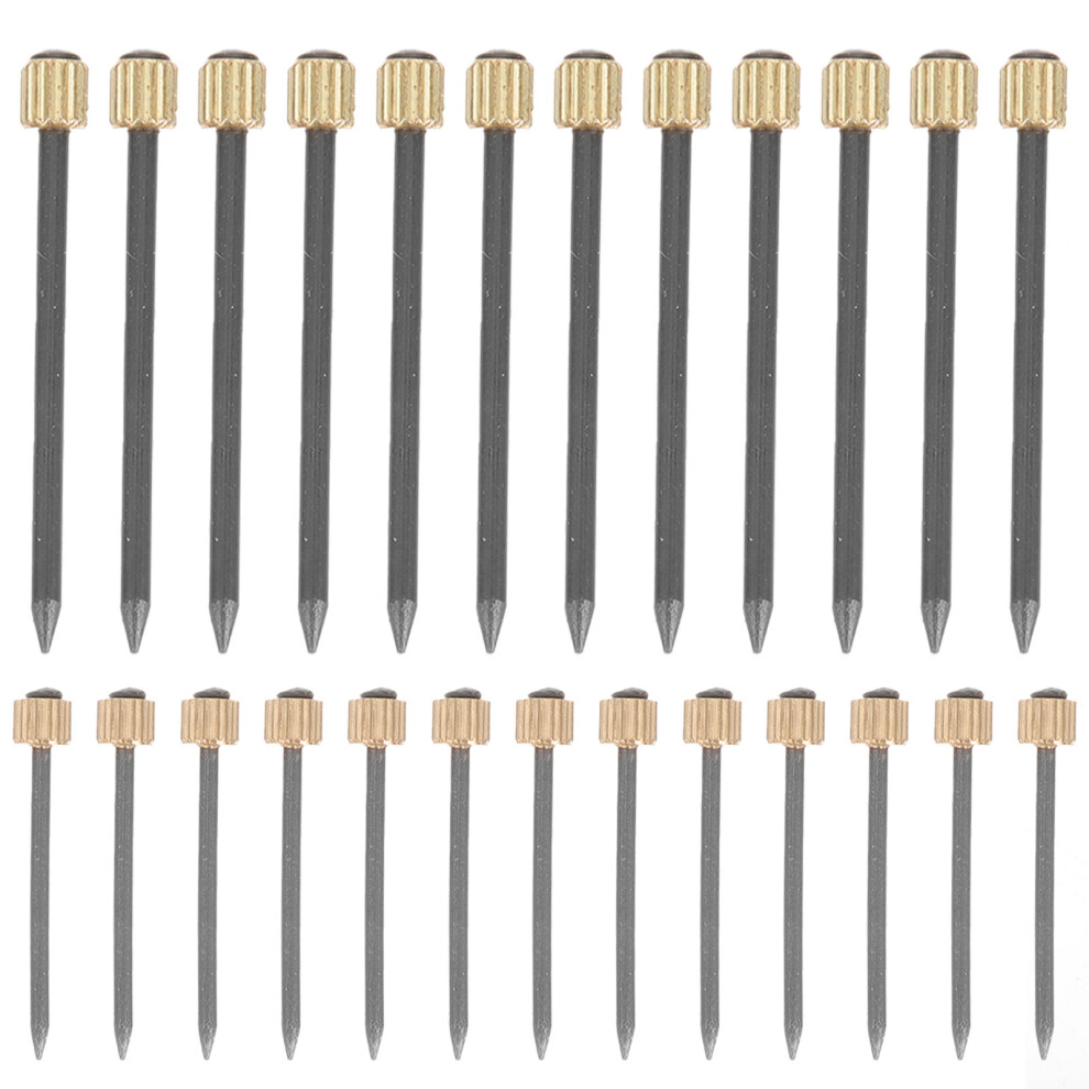 100Pcs Steel & Copper Picture Hanging Nails For Wall Art Black Color 3272744689552