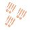 6Ensembles Ponçage Main Bois Kaki Pour Travail Bois Confortable 6
