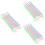 2520Pcs DIY Folding Paper Assorted Colors Star Paper Strips for Craft 8