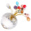 3Pcs Multi Crystal Tree Fengshui Paperweight Car Interior Table Decor 10