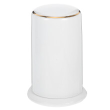 5Pcs Ceramic Toothpick Dispenser White Household Storage Box