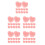 150Pièces Bouchons Oreilles Silicone Rose Multisports Natation 5