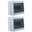 2Pcs Small Plastic Breaker Box Weatherproof Electrical Panel 5
