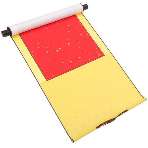 2Pcs Premium Aged Paper Scrolls for Chinese Calligraphy and Wall Art 2