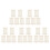 5Pcs Ceramic Toothpick Dispenser White Household Storage Box 9