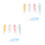10Sets Eco-Friendly Lens Remover Inserter Assorted Colors Easy Carry 2