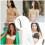 3Sets Assorted Color Bra Accessories for Straps Durable Nylon Holder 6