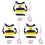 3Sets Toddler Anti Lost Strap Adjustable Harness with Assorted Colors 3