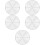 5Pcs Lightweight Silver Stainless Steel Steamer Rack Kitchen Accessory 5