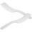 10Pcs White Small Plastic Cutting Combs Precision Hairdressing Tools 9