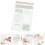 4Pcs Chic Reusable Work Planner Notebook for Office Organization 9