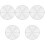 5Pcs Lightweight Silver Stainless Steel Steamer Rack Kitchen Accessory 3