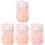 4St Roze Deurstop ABS Deurklem Veiligheidsbeschermer 4