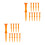 20Pcs Orange Plastic Golf Mat Tees Durable Wheel Design for Training 8