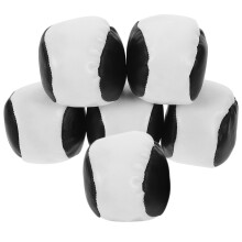 18St Draagbare Bean Bags Van PVC Met Schuim, Zwart Voor