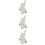 3Pcs Crystal Thumb Trophy Award for Winner Celebration 10