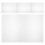 Wit Plastic Snijbare Watergolf Decor Voor Zandtafel Scenery 3