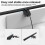 Monitor Light Bar, LED Desk Lamp Dimmable Computer Lamp Eye-Caring Lamp USB Reading Light Backlight Screen Light Bar 9
