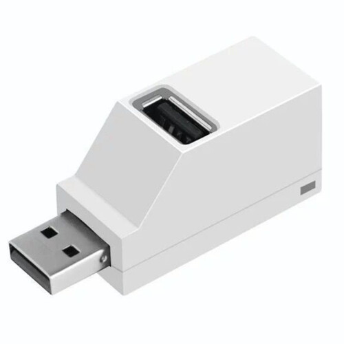 Draagbare Multi-Interface Hubsplitter USB3.0 High-Speed Hub Wit 1