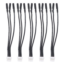 CĂąble de conversion pour moteur sans balais RC 5 piĂšces, 12 cm, banane vers PH2.0