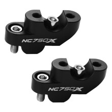 1Pair for NC750X Aluminum Handlebar Heightening Riser Bar Clamp Mount Motorcycle Accessories