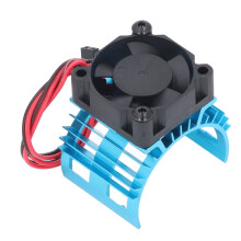 Ventilateur de refroidissement en alliage d'aluminium pour voiture télécommandée RC, compatible avec moteurs 540, 550, 3650, 3660, 3665, bl