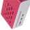 For Raspberry Pi 5th Generation B Red and White Cooling Box Shell Raspberry Pi Case Cooling Fan Protective Shell 5